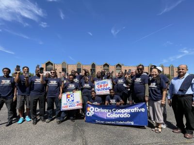 Member-drivers of the Drivers Cooperative Colarado