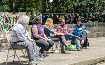 Panelists and resist and build summit