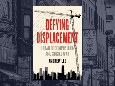 Chinatown in Philadelphia and cover of Defying Displacement